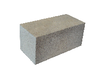 Камень стеновой полнотелый, 390х190х188 мм, Эконом, М50, арт. 1133