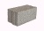 Камень полнотелый, паз поперечный, 400х190х188 мм, Термокомфорт, М25, арт. 3611